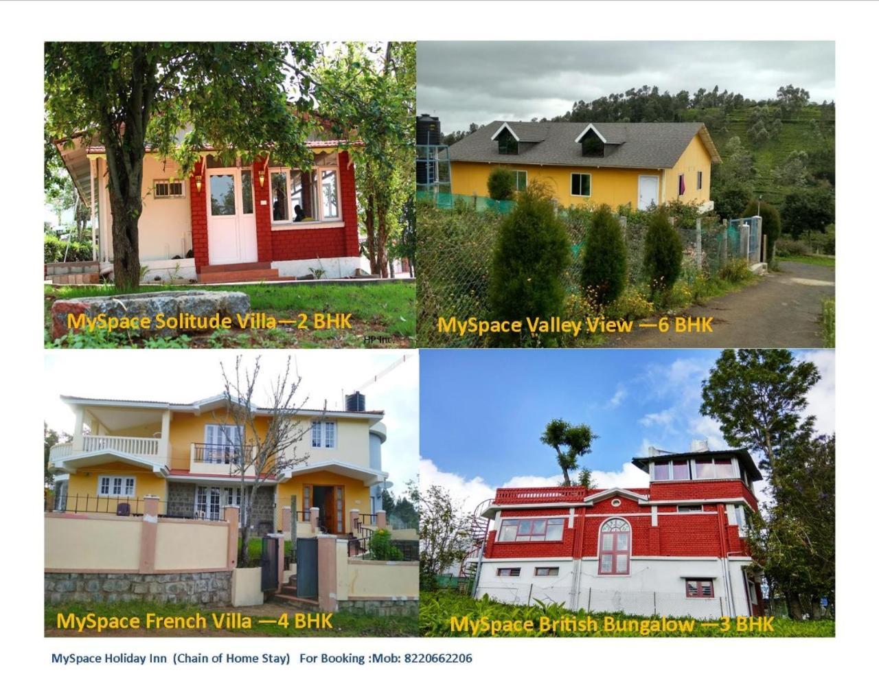 Myspace Holiday Inn Ooty Dış mekan fotoğraf